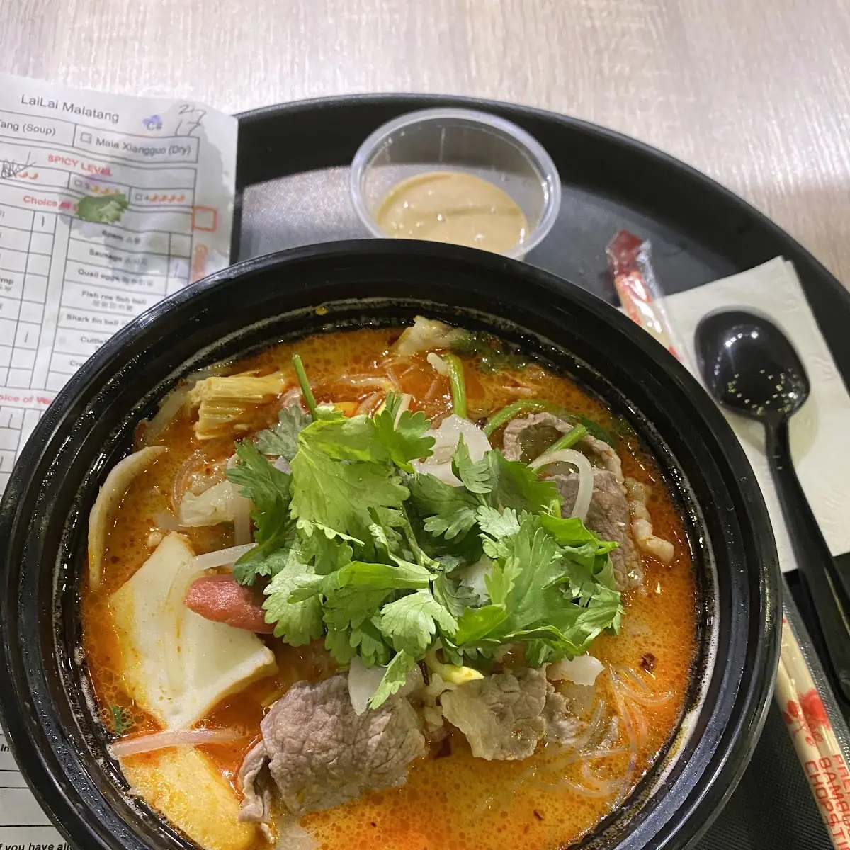 mala tang soup 麻辣烫汤